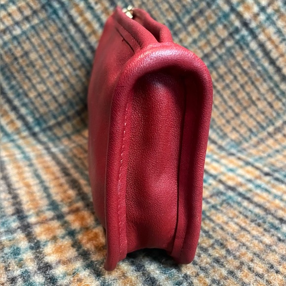 Coach 80s Red Chunky Case Wallet #7165 - Picture 4 of 8
